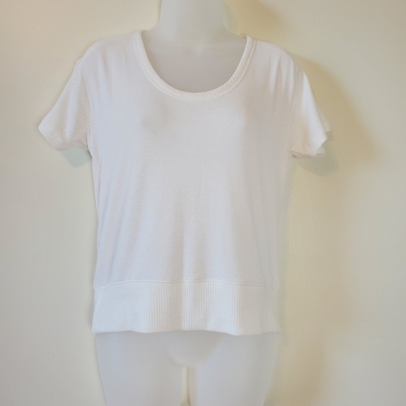 RAG & bone Ramona tee shirt sz. xxs white. NWT - Picture 5 of 8